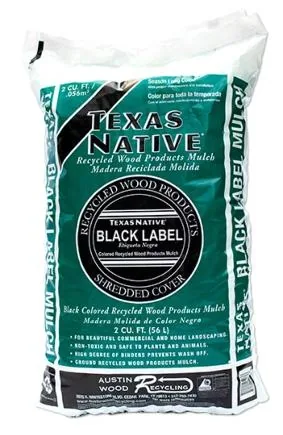 BLACK MULCH BAGS - 65 BAGS PER PALLET